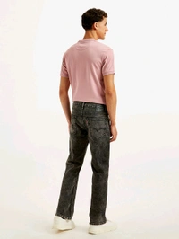 LEVI'S  Men's 527 Slim Bootcut Fit Charcoal-Grey Jeans - Mine Shaft, 32