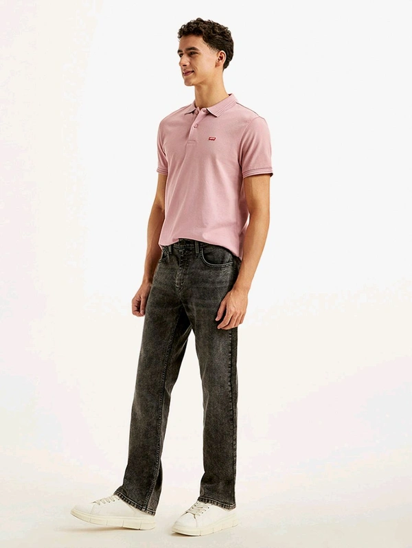 LEVI'S  Men's 527 Slim Bootcut Fit Charcoal-Grey Jeans - Mine Shaft, 32