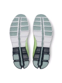 On  Cloudflow 3 White & Green Running Shoes - Madang, UK 07