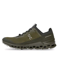 On  Cloudultra 1 Olive & Black Running Shoes - Pesto, UK 06