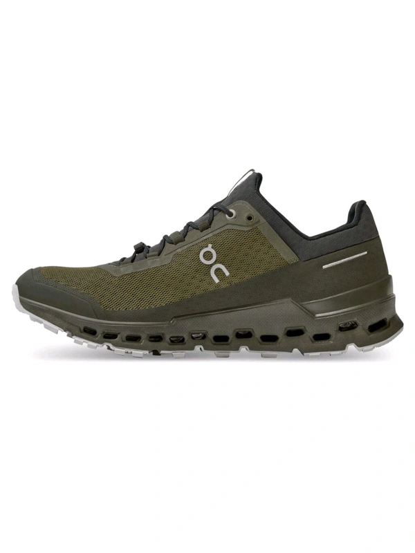 On  Cloudultra 1 Olive & Black Running Shoes - Pesto, UK 06