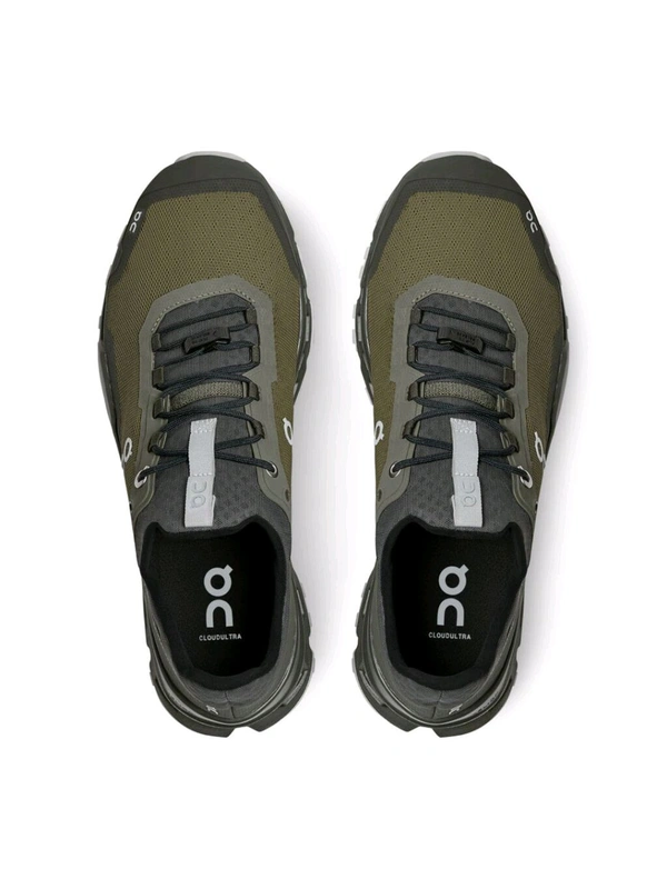 On  Cloudultra 1 Olive & Black Running Shoes - Pesto, UK 06