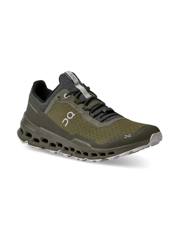 On  Cloudultra 1 Olive & Black Running Shoes - Pesto, UK 10