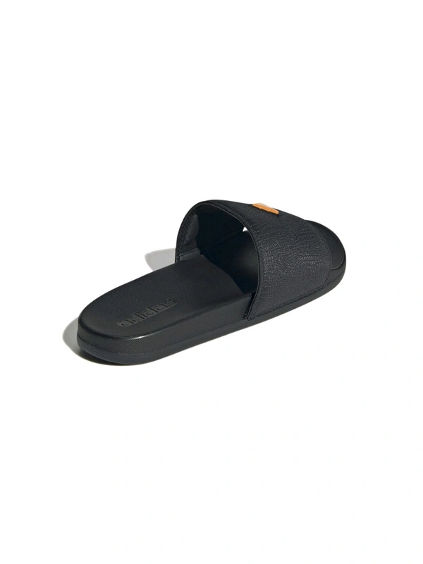 Adidas  ADILETTE COMFORT Unisex Black SWIM Sliders - Black, UK 09