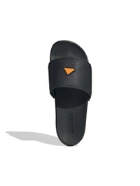 Adidas  ADILETTE COMFORT Unisex Black SWIM Sliders - Black, UK 09