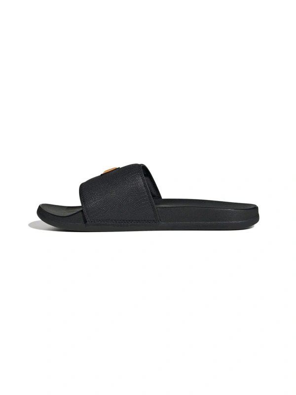 Adidas  ADILETTE COMFORT Unisex Black SWIM Sliders - Black, UK 10