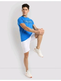 U.S POLO ASSN. Blue Half Sleeves Crew Neck T-Shirt - Royal Blue, M