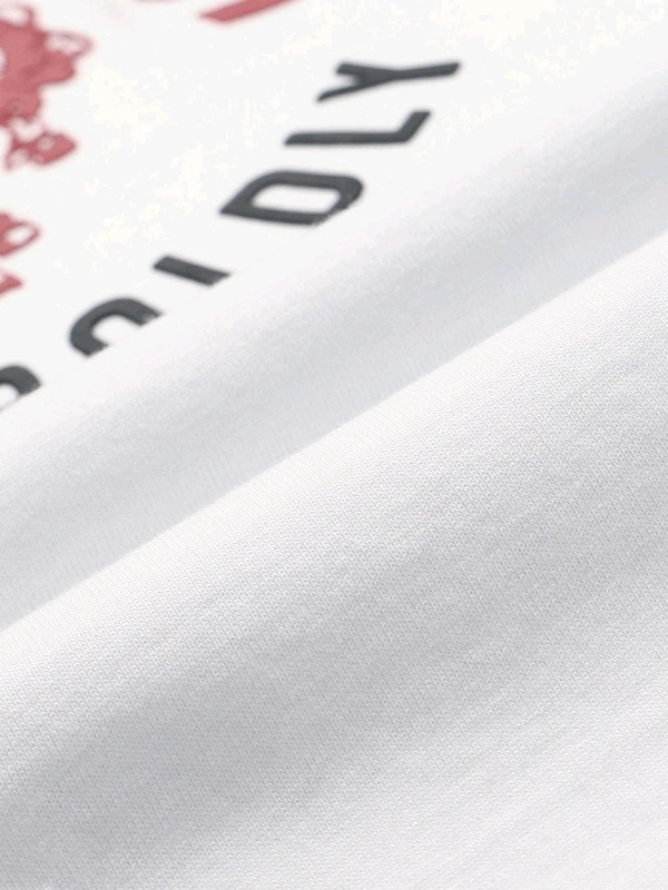 U.S POLO ASSN. White Crew Neck Brand Print T-Shirt - White, XL