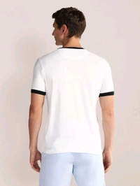 U.S POLO ASSN. White Crew Neck Brand Print T-Shirt - White, XL