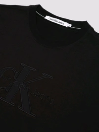 CALVIN KLEIN Men Black Color T-Shirt - Black, L