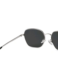 Zorva by Lenskart Grey Oval Sunglasses - Dove Gray