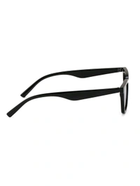 Zorva Square Polarized Men Women Sunglasses Black Lens - Dove Gray, One Size