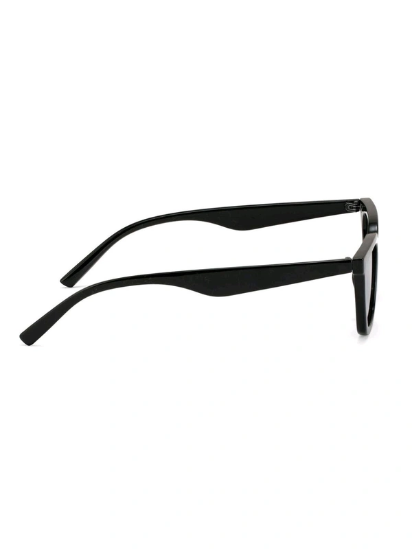 Zorva Square Polarized Men Women Sunglasses Black Lens - Dove Gray, One Size