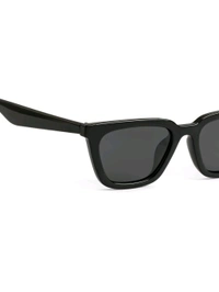 Zorva Square Polarized Men Women Sunglasses Black Lens - Dove Gray, One Size