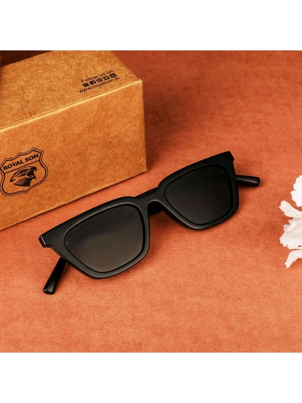 Zorva Square Polarized Men Women Sunglasses Black Lens - Dove Gray, One Size