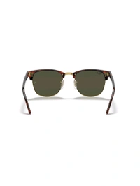 Zorva Unisex UV Protected Green Lens Square Sunglasses - Gray, One Size