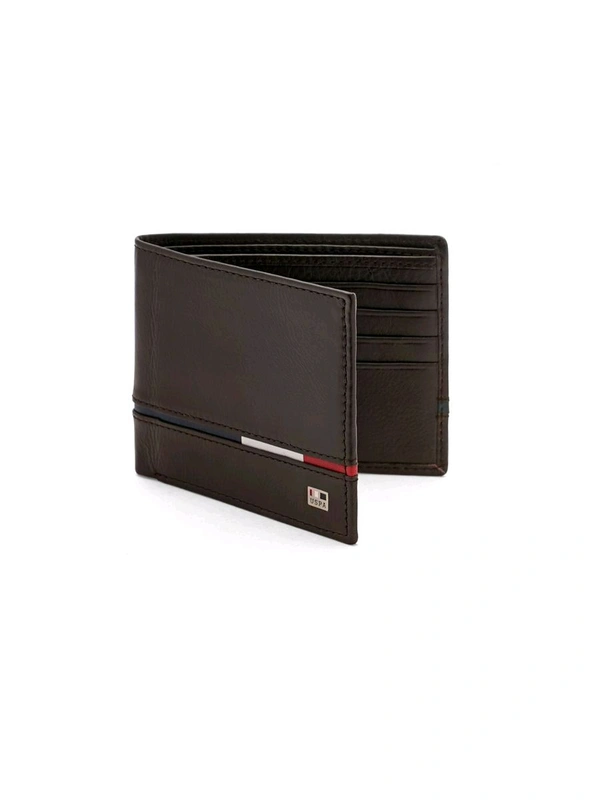 TOMMY HILFIGER Men Barrok Dark Brown Casual Wallet
