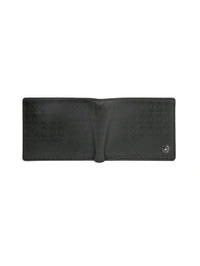 United Colors of Benetton Men Leather Global Coin Wallet Black