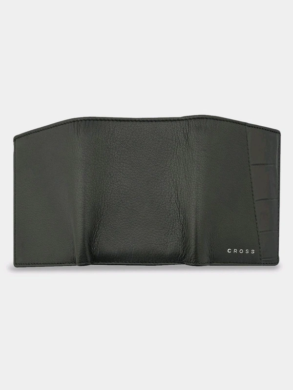 Cross Black Color Seneca Tri Fold Wallet