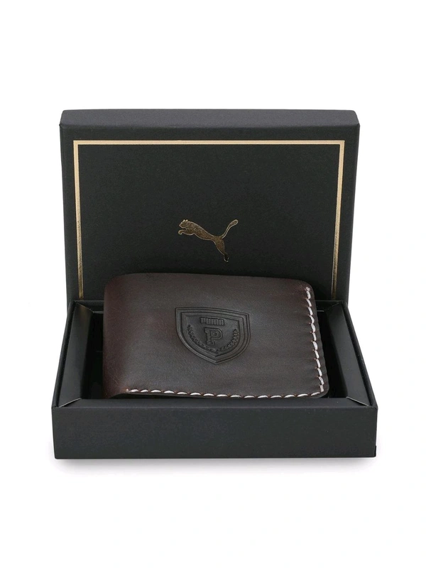 Puma  Brown Solid Wallet