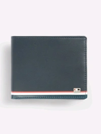 U.S POLO ASSN. PATRAS Mens Solid Navy Wallets