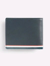 U.S POLO ASSN. PATRAS Mens Solid Navy Wallets