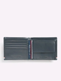U.S POLO ASSN. PATRAS Mens Solid Navy Wallets