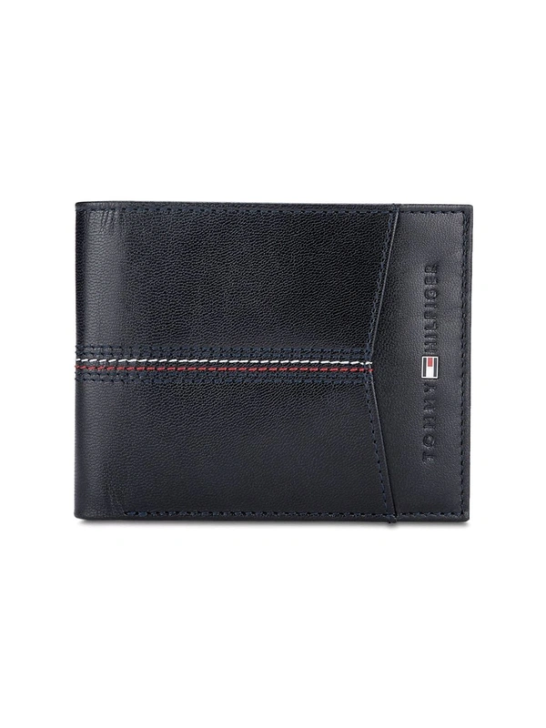 TOMMY HILFIGER Navy Blue Enoch Global Coin Wallet