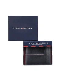 TOMMY HILFIGER Navy Blue Enoch Global Coin Wallet