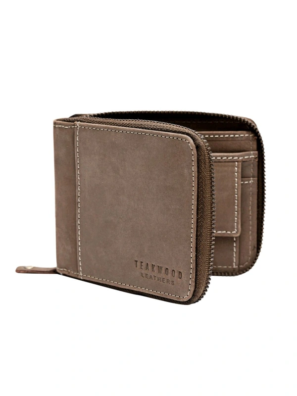 Teakwood Brown Solid Wallet