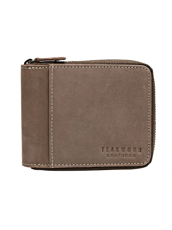Teakwood Brown Solid Wallet