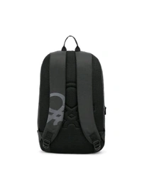 United Colors of Benetton Ming Unisex Polyester Backpack - Black (M)