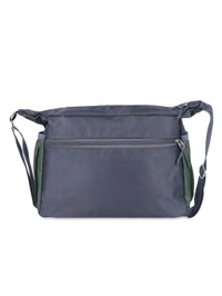 Zorva Small Unisex Sling and Cross Body Bag for Travelling Green