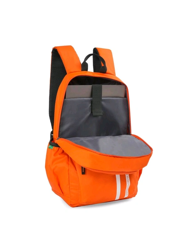United Colors of Benetton Fiesco Unisex 14 Inch Laptop Backpack - Orange
