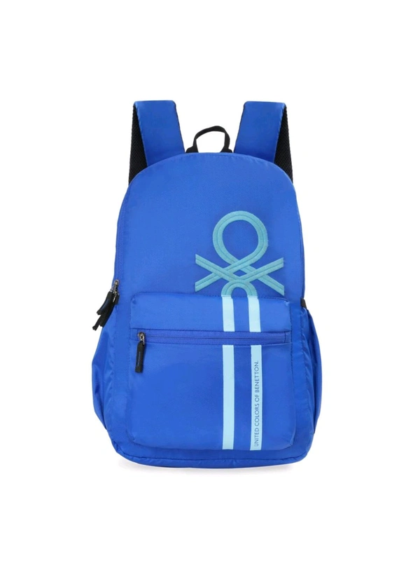 United Colors of Benetton Fiesco Unisex 14 Inch Laptop Backpack - Electric Blue
