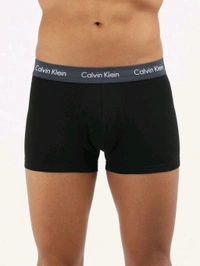 CALVIN KLEIN Men Black Solid Trunk (Pack of 3) - Black, XL