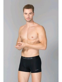 Puma  Men Swift Dry & Breathable AIR Series Active Trunks - Pure Black - Black, L