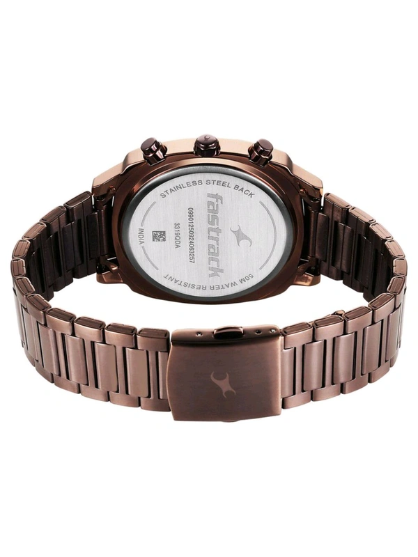Fastrack Men Kronos 2 Black Dial Casual Watch