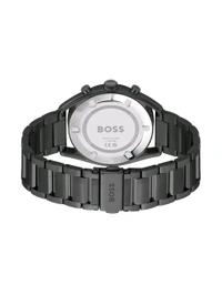 Boss Top Chronograph Brown Round Dial Men Watch