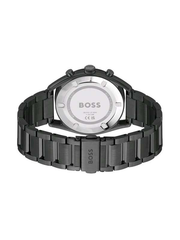 Boss Top Chronograph Brown Round Dial Men Watch