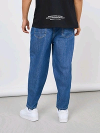 Styli Balloon Fit Jeans With Pockets Blue - Indigo, 34
