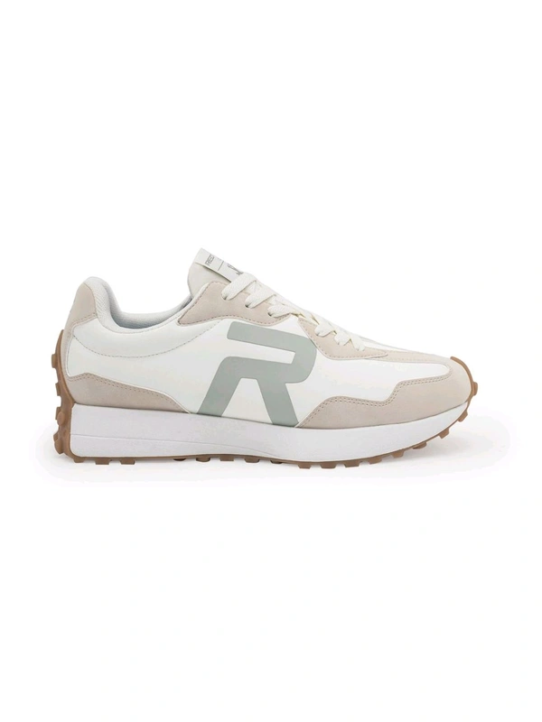 Red Tape Men Colorblocked Off White Lifestyle Casual Sneakers - White, UK 08