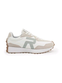 Red Tape Men Colorblocked Off White Lifestyle Casual Sneakers - White, UK 09