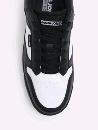 Jack & Jones Black Colourblocked Casual Sneakers - Black, UK 06