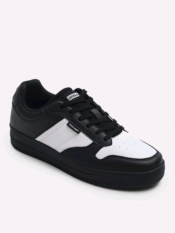 Jack & Jones Black Colourblocked Casual Sneakers - Black, UK 07