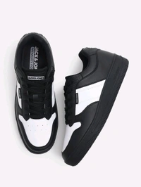 Jack & Jones Black Colourblocked Casual Sneakers - Black, UK 07