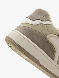 The Souled Store Urban Blaze Latte Men Low Top Sneakers - Bone, UK 09