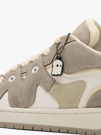 The Souled Store Urban Blaze Latte Men Low Top Sneakers - Bone, UK 09