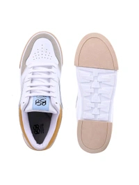 Bacca Bucci Multi-Color Slayer Korean Style Low Top Streetwear Sneakers for Men - White, UK 11