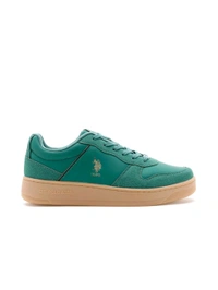 U.S POLO ASSN. Men Jaxon 2.0 Dk. Green Sneaker - Parsley, UK 09